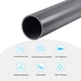 thumbnail image 3 of Uxcell Rigid Round Pipes High Impact for Water Pipe Crafts Cable Sleeve Light Grey 57mmx63mm, 3 of 6