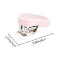 thumbnail image 3 of JGJJUGN Mini Stapler Set Cute Portable Metal Stapler Compact Bookbinding Essential for Office Home Daily Use Stapler with Staples Included, 3 of 6
