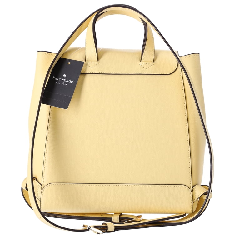 Kate Spade Kristi Refined Grain Leather Medium Flap Backpack 