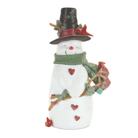 Melrose Snowman Figurine, Christmas, 8.25‚ÄùH, Resin
