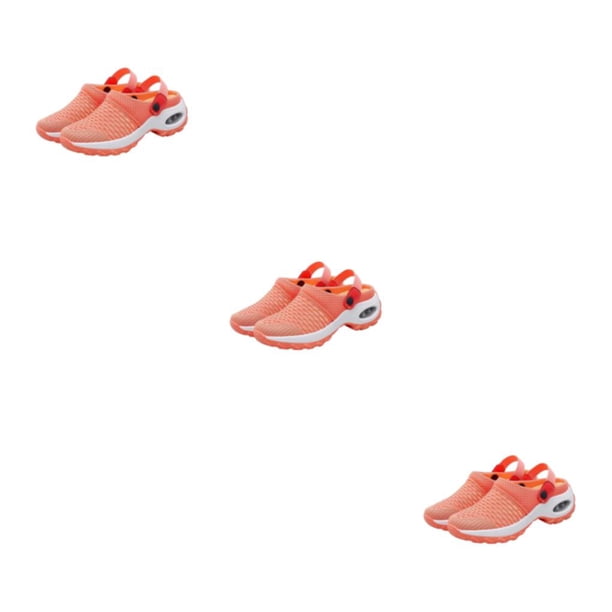 Zapatos sin cordones Minnieouse para hombre, elegantes y acolchados, naranja, 36.1