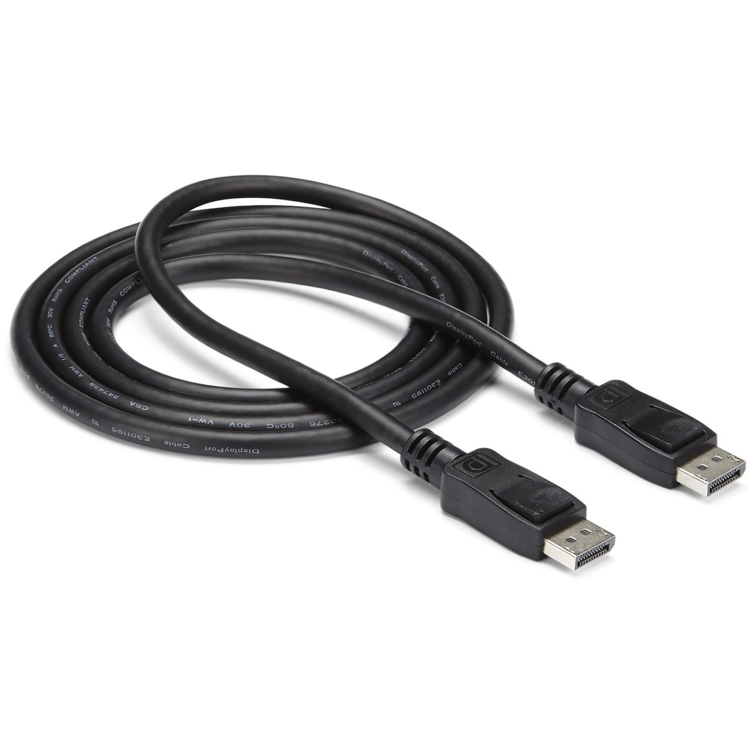 StarTech.com 20ft (6m) DisplayPort Cable - 2560 x 1440p - DisplayPort to DisplayPort Cable - DP to DP Cable for Monitor - DP Video/Display Cord - Latching DP Connectors - HDCP & DPCP