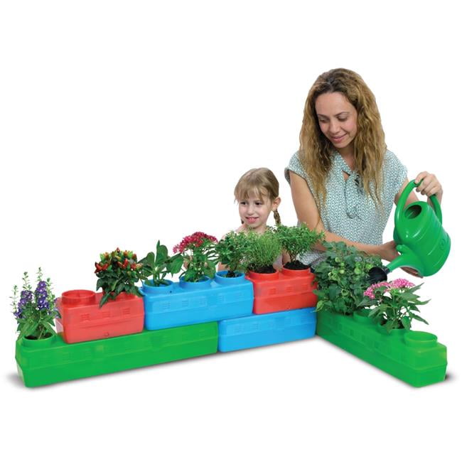 おもちゃ elfbark Palplay S255 G-Blox Colorful Planter Boxes for Kids,