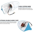 thumbnail image 3 of Shark Fin Antenna Cover for Car, Automotive Top Roof Aerials AM/FM Radio Signal Base, Vehicle Shark Fin Shape Cover with Adhesive Tape, Car Accessories Universal for Most Sedan, SUV, Van, 3 of 12