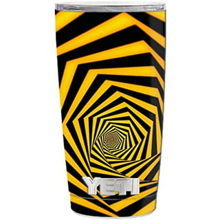Skin for Yeti Rambler 64 oz Bottle - Solid State Yellow - Sticker Decal Wrap