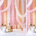 thumbnail image 1 of Guirnalda de papel de trébol de 3,6 m, decoración de tema de princesa rosa para boda ShuxiuWang 8390613413536, 1 of 1