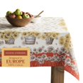 thumbnail image 1 of Mantel rectangular Maison d' Hermine, 100 % algodón, 152 x 274 cm, reutilizable, para uso diario, ideal para Acción de Gracias, Navidad, cenas, fiestas campestres (Bagatelle)., 1 of 1