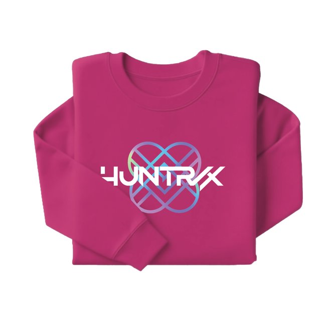 Pop cazadora para niña Demon Hunters Unisex Printed Anime Print Long-Sleeved Hooded Sweatshirt (Hot Pink)