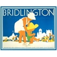 thumbnail image 2 of Unknown 32x26 Black Ornate Wood Framed with Double Matting Museum Art Print Titled - Bridlington, 2 of 4