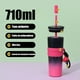 thumbnail image 3 of Termo Acero Inoxidable Importación 710 ml Rosa/Negro, 3 of 4