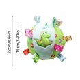 thumbnail image 2 of Interactive Squeaky Rattle Dog Toy High Elastic Rolling Pet with Straps for Puppy Small Medium Breed, 2 of 4