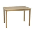 thumbnail image 4 of Progressive Furniture Nori 5 Piece Wood Dining Table Set w/ 4 Chairs Tan/Natural, 4 of 6