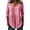 01# Hot Pink, variant on 3/4 Length Sleeve Womens Tops 2026 Blouses for Women Dressy Casual Fashion Clothing V Neck Babydoll Tops Fall Outfits 01# Blue L