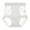 White, variant on High Waisted Bodyshape Underwear for Women Tummy Control Floral Lace Patchwork Thin Liftings Sexy Under Shorts (Black, XXL)