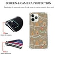 thumbnail image 4 of Brown Christmas Case for iPhone 13 Pro Max,Aesthetic Art Design TPU Bumper Cover Case, 4 of 5