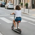 thumbnail image 6 of PORORO Electric Scooter with Seat, 8.5" Scooter for Adults, 350W Motor, 16MPH & 10-15Mile Range, 6 of 7