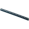 Fellowes Plastic Binding Combs, Navy, 3/8" Diameter