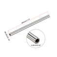 thumbnail image 2 of Tubo capilar de acero inoxidable Uxcell 304 de 300 mm de largo 0.65 mm de pared 3.5 mm ID 4.8 mm OD, 2 of 3