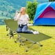 thumbnail image 3 of Costway Cama plegable para acampar, resistente, para exteriores, con bolsillo lateral de almacenamiento, color verde, 3 of 4