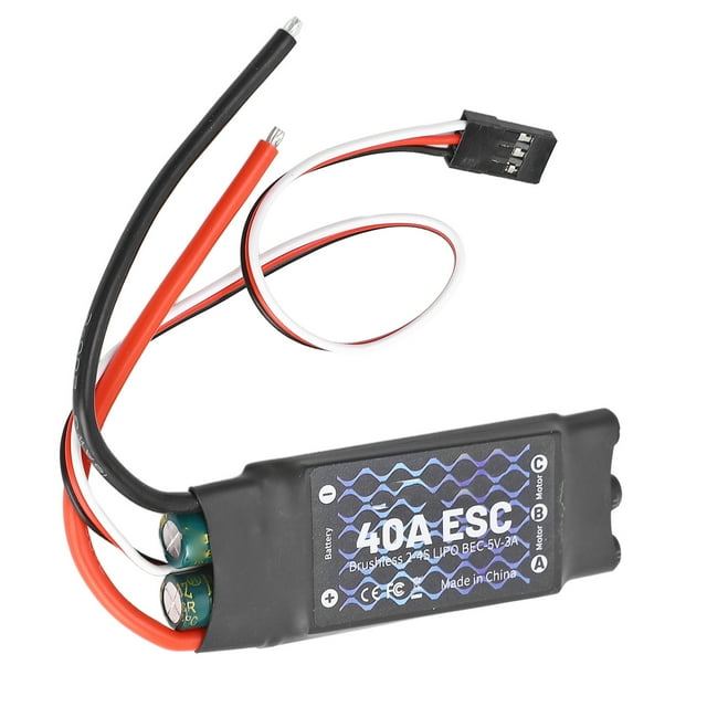 Brushless ESC, RC Brushless ESC 4V To16V Low Voltage Power on for Small Quadcopter