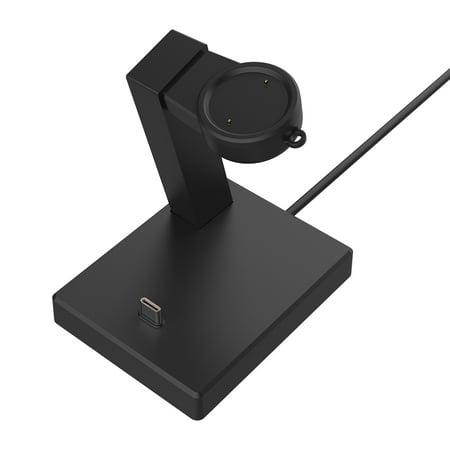 TIERPOP 2 in 1 Charging Cable Fit for HuamiAmazfit GTR3 GTR3 Pro GTS3 Dock USB Type C Dock for Smart Watch Headphone Charger Bra
