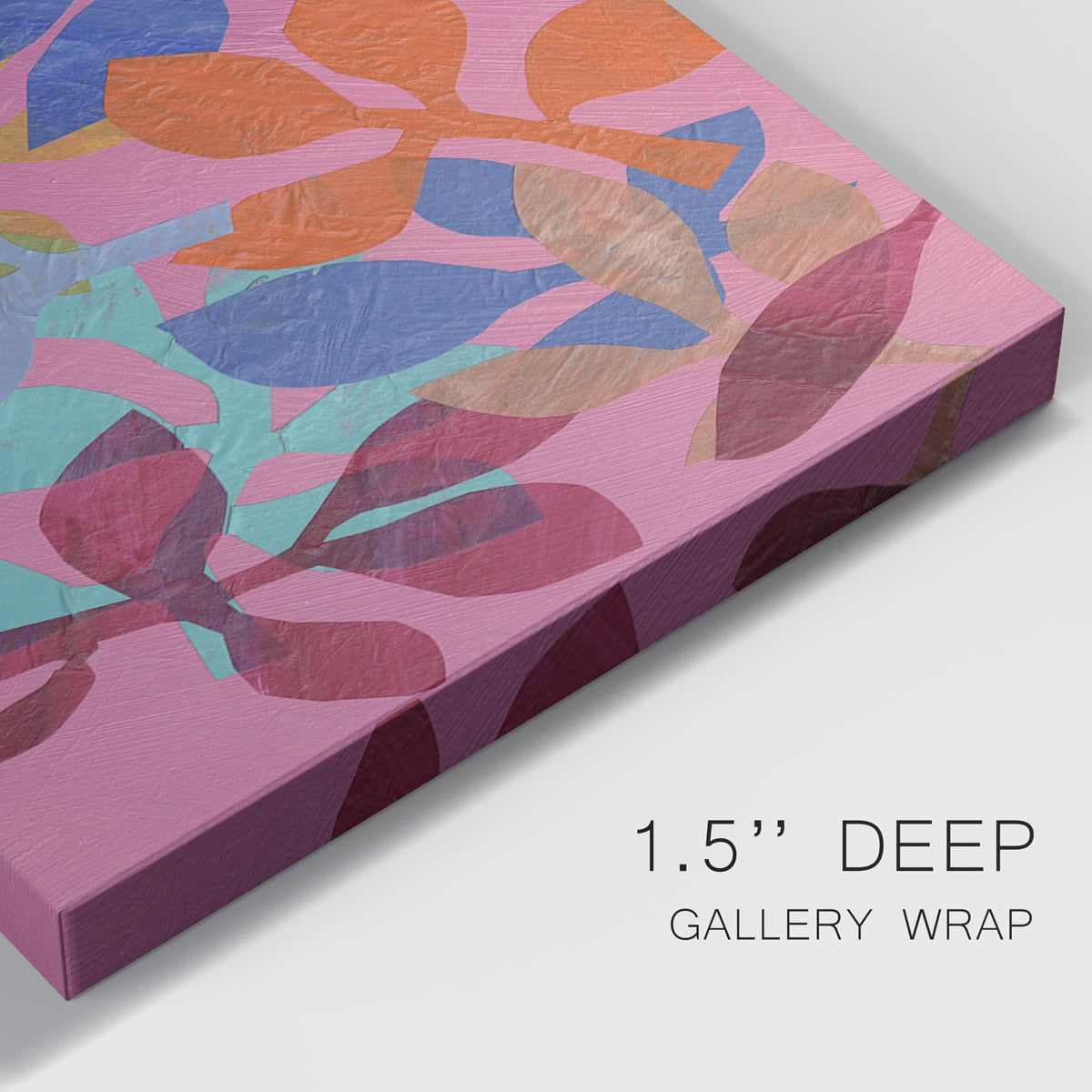Vivid Stems I Premium Gallery Wrapped Canvas - Ready to Hang - 8 x 12 Each