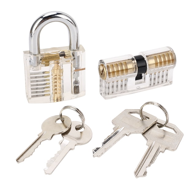Padlock with Keys Robust Safe Brass Lock Keys Set for Cabinet Gym Home School Office