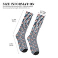 thumbnail image 4 of Rateoe Popcorn Compression Socks for Women and Men 20-30mmHg-Circulation Support Socks Knee High Nurse Pregnant Running Medical and Travel Athletic, 4 of 7