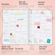 GoGirl Pro Vertical Hourly Weekly Planner