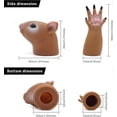 thumbnail image 5 of Squirrel Finger Puppet Novel Toy Finger Puppet Props Animal Finger, 5 of 5