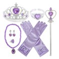 thumbnail image 1 of 9PCS Princess Dress up Accessories Princess Jewelry Princess Costume Set, 1 of 3