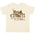 thumbnail image 3 of Inktastic Real Cowboys Boys or Girls Toddler T-Shirt, 3 of 5