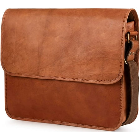 Berliner Bags Vintage Leather Messenger Bag Ghent, Briefcase for Men ...