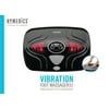 HoMedics Vibration Foot Massager with Heat and Rolling Massage. Portable, Corded.
