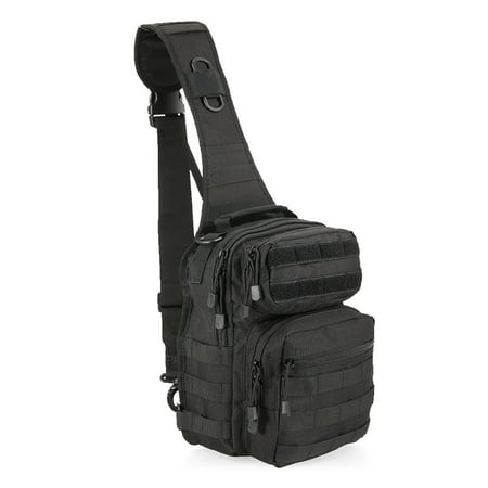 Outdoor Gear Sling Pack Backpack Single Shoulder Bag Chest Pack Bag Sport Molle Daypack for Camping Hiking