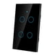 thumbnail image 5 of Pantalla Táctil WiFi, Círculo Para Interruptor Inteligente De 4 Grupo De Interruptor único 4 CA 95-250 V, 5 of 7