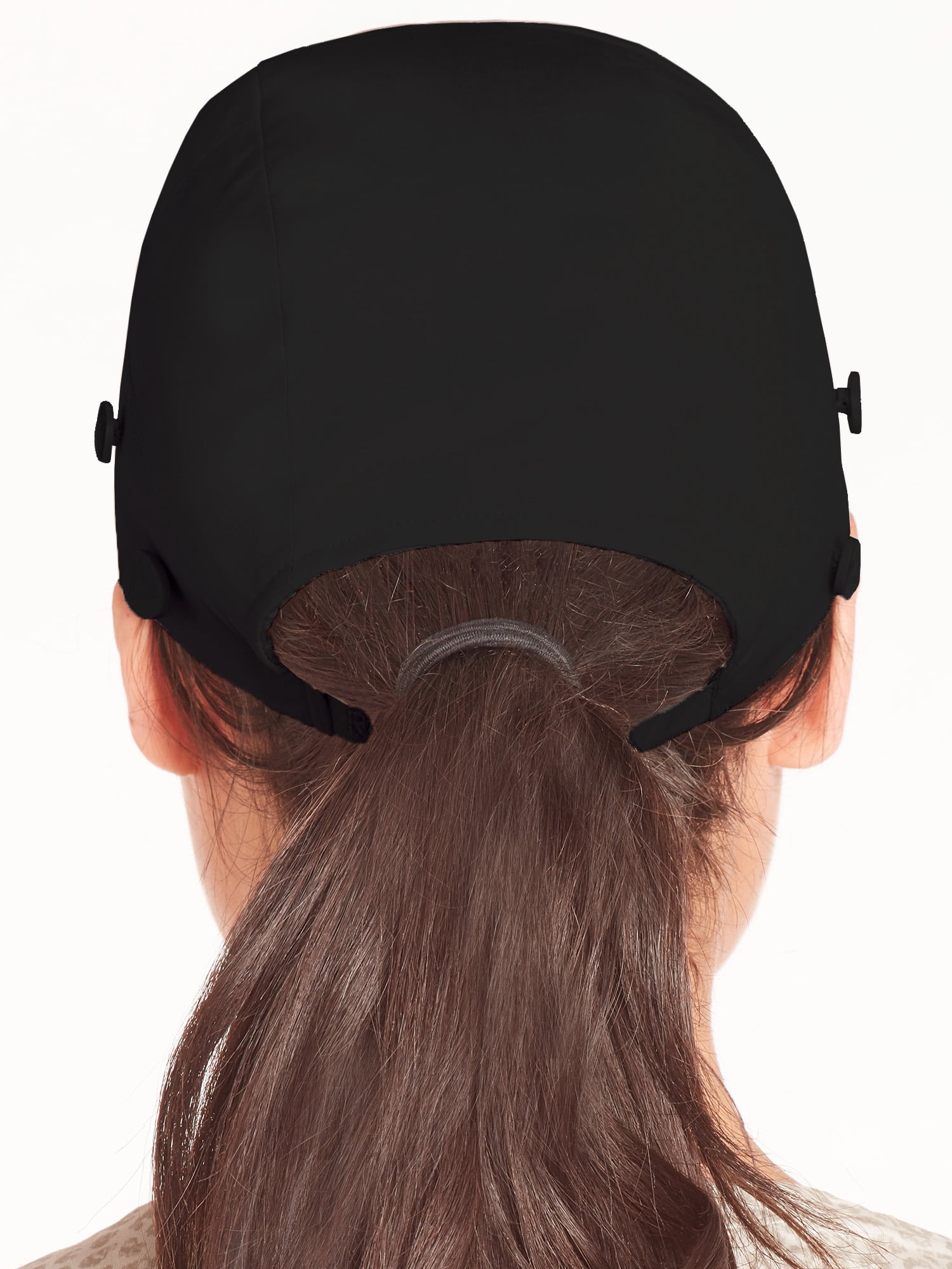 Reebok Women's Scrub Cap Surgery Cap with Mask Buttons, 1 Pack, One Size