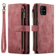 thumbnail image 2 of CaseMe Case for Samsung Galaxy A71 4G Wallet Case for Women Men, Fashion Durable PU Leather Magnetic Flip Lanyard Strap Wristlet Zipper Card Holder Wallet Phone Case for Samsung Galaxy A71 4G 6.7", 2 of 11