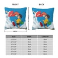 thumbnail image 4 of Pony-o Throw Pillow Covers Decorative Soft Velvet Pillowcases Home Decor Living Room Cushion Cases For Bed Couch Car 20"X20", 4 of 8