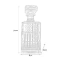 thumbnail image 3 of Mohdy American Flag Patterned Whiskey Decanter,Glass Gorgeous Meaningful Flag American Pattern and Tools & Home Improvement,Include：1Pc Decanter,Material:High Quality, 3 of 9