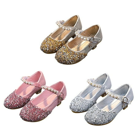 

Girls Dress Shoes Low Heel Princess Shoes Flats Shoes