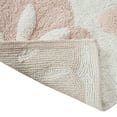 thumbnail image 5 of Dovelina Medallion Cotton Tufted Round Bath Rug，Pink, 5 of 7
