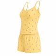 thumbnail image 3 of Set Pijama George para Mujer, sin Manga Amarillo Talla M 2 piezas, 3 of 4