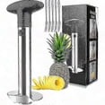 thumbnail image 1 of Upgraded Pineapple Cutter with Reinforced Thick Stainless Steel Blade - Sharp & Efficient, 1 of 4