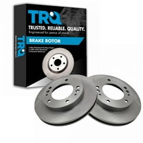 TRQ Front Brake Rotors Set Vented Fits Select 1995-2002 Kia Sportage