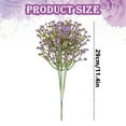 thumbnail image 3 of Gypsophila Bouquet Artificial Gypsophila Flowers Faux Gypsophila Stems Reusable Realistic Faux Floral Elegant Artificial Gypsophila for Wedding Shower Home Table 11.4 Inch (1Pcs), 3 of 5