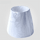 thumbnail image 5 of Pantalla de lámpara de pared de cristal con forma de vela E14, cubierta de tela y franela cepillada, 5 of 5