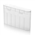 thumbnail image 3 of 2X Caja de Almacenamiento Impermeable para Pilas AA y AAA 18650, Estuche Protector Portátil, Organizador para 6 Pilas 18650, 3 of 5