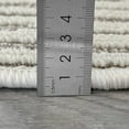 thumbnail image 3 of Bestier Rectangle Geometric Machine Braided Polypropylene Area Rug in Beige, 2" x 3", 3 of 8