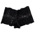 thumbnail image 4 of Blmnix Breathable Panties for Women Boyshort High Waisted G String Lace Panties Black Panties for Women Sexy,S, 4 of 5